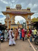 HH Swamiji at Shri Mahalakshmi Temple, Goa (25 Oct 2025)
